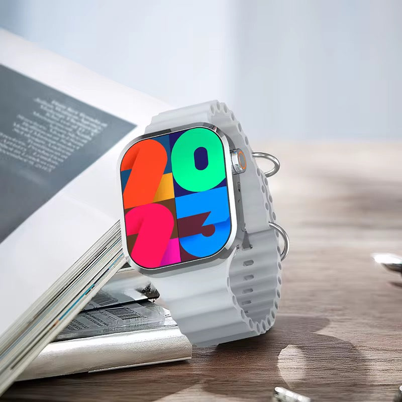 SMART WATCH UNI ULTRA MAX BLANCO