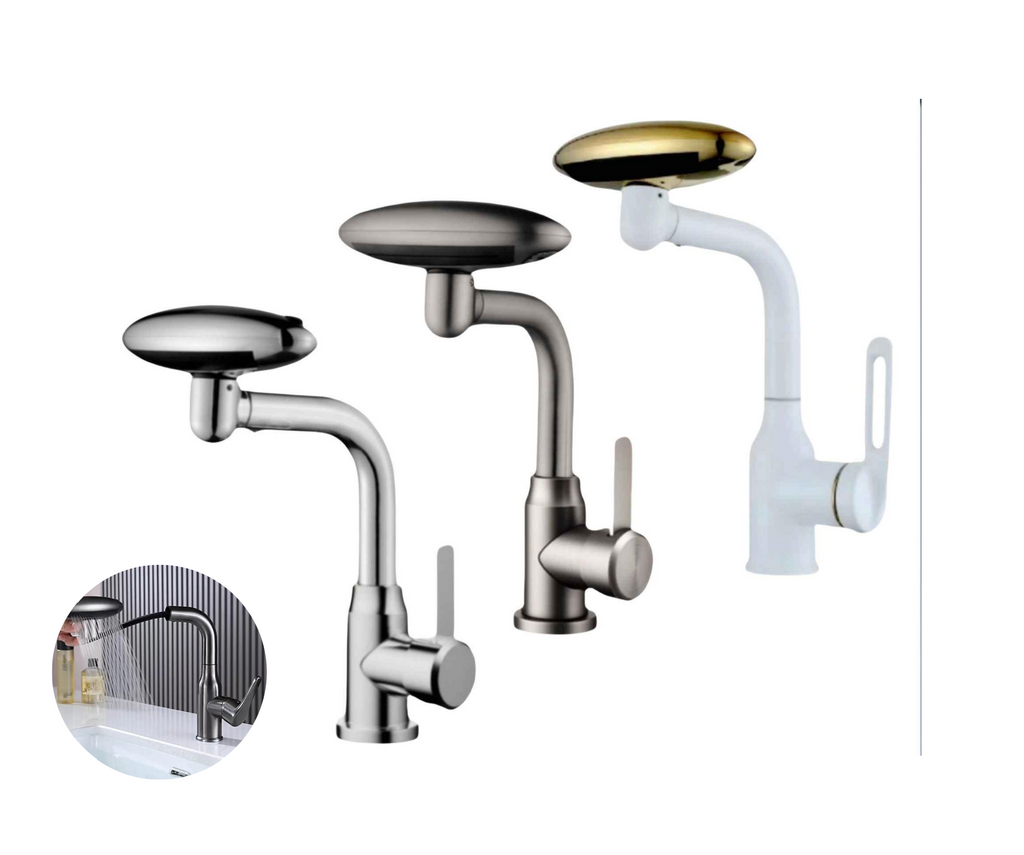 Grifo de lavabo monomando Novory multifuncional