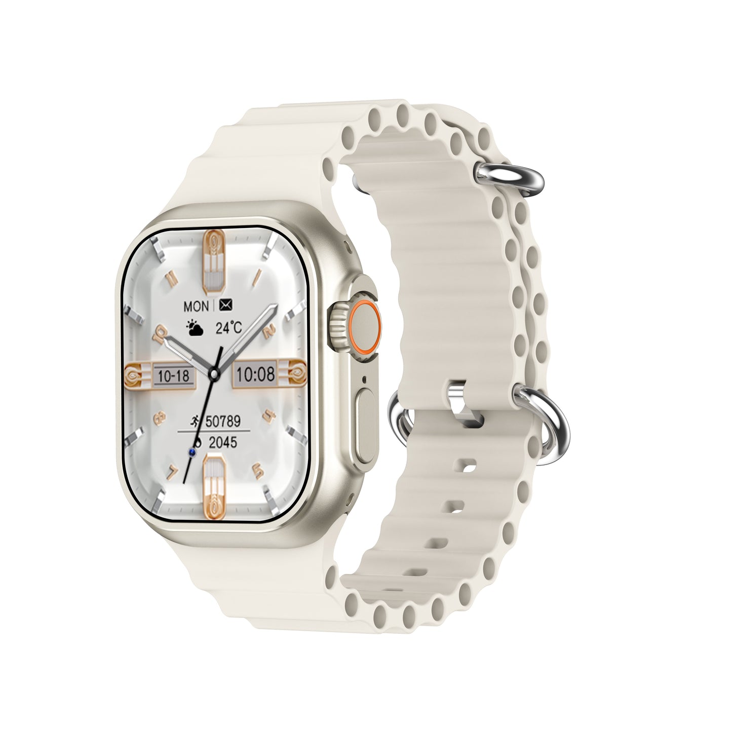 SMART WATCH UNI ULTRA MAX BLANCO